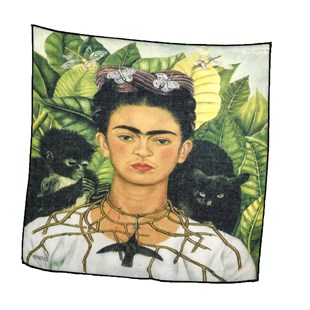 Frida Kahlo Green Desenli
