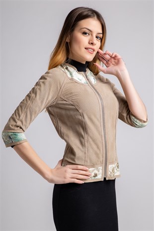 Vizon Alexa Kadın Süet Ceket